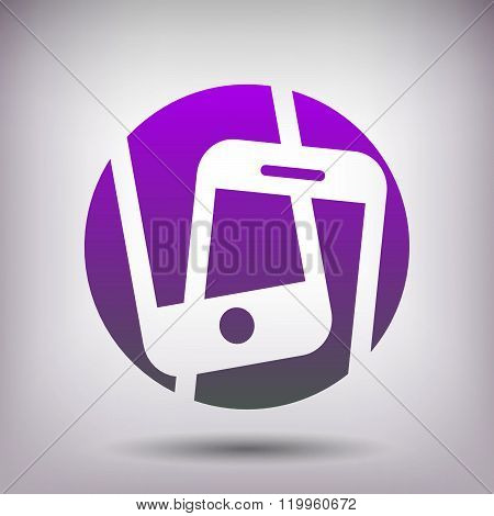 Pictograph of mobile