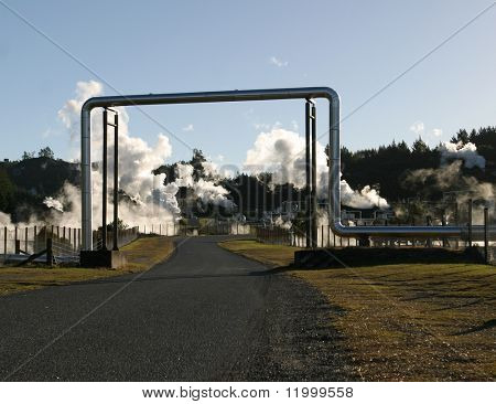 Geothermische Energie Plant, Neuseeland