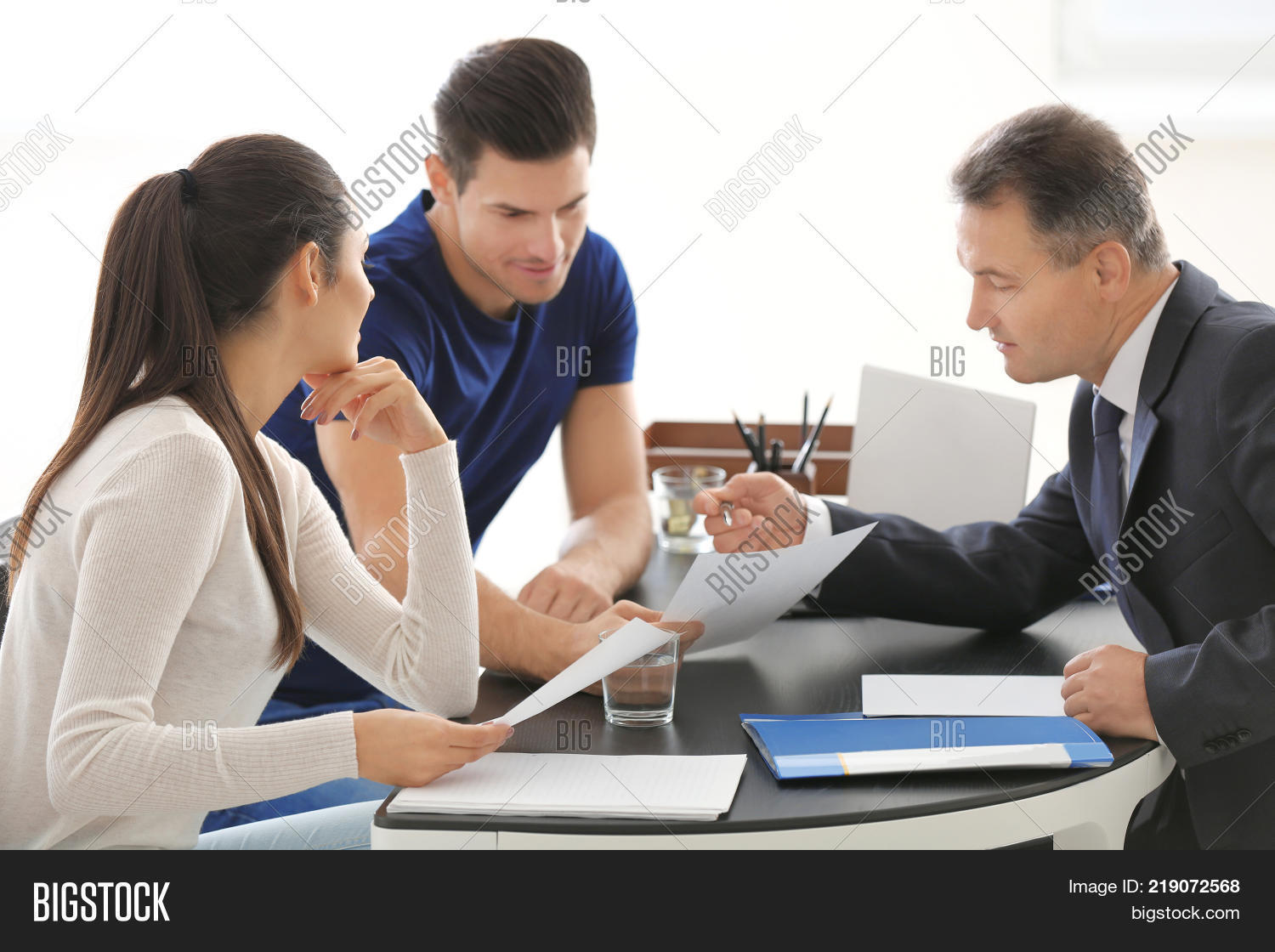 Young Couple Notary Image & Photo (Free Trial) Bigstock