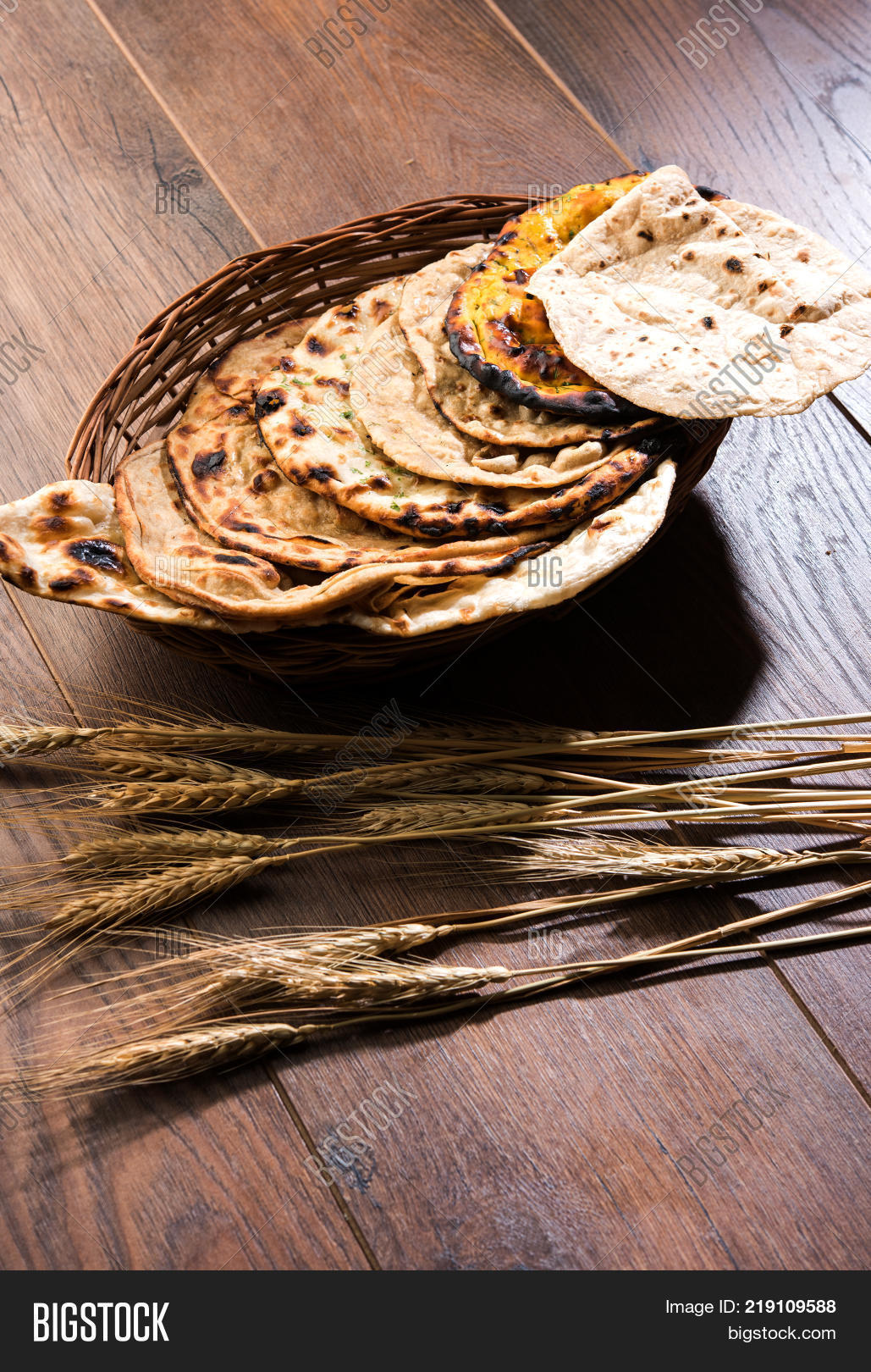 Assorted Indian Bread Image & Photo (Free Trial) Bigstock