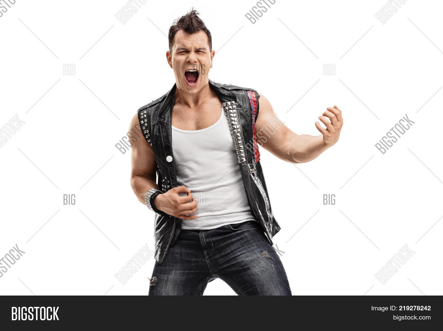 Punk Rocker Playing Image & Photo (Free Trial) Bigstock