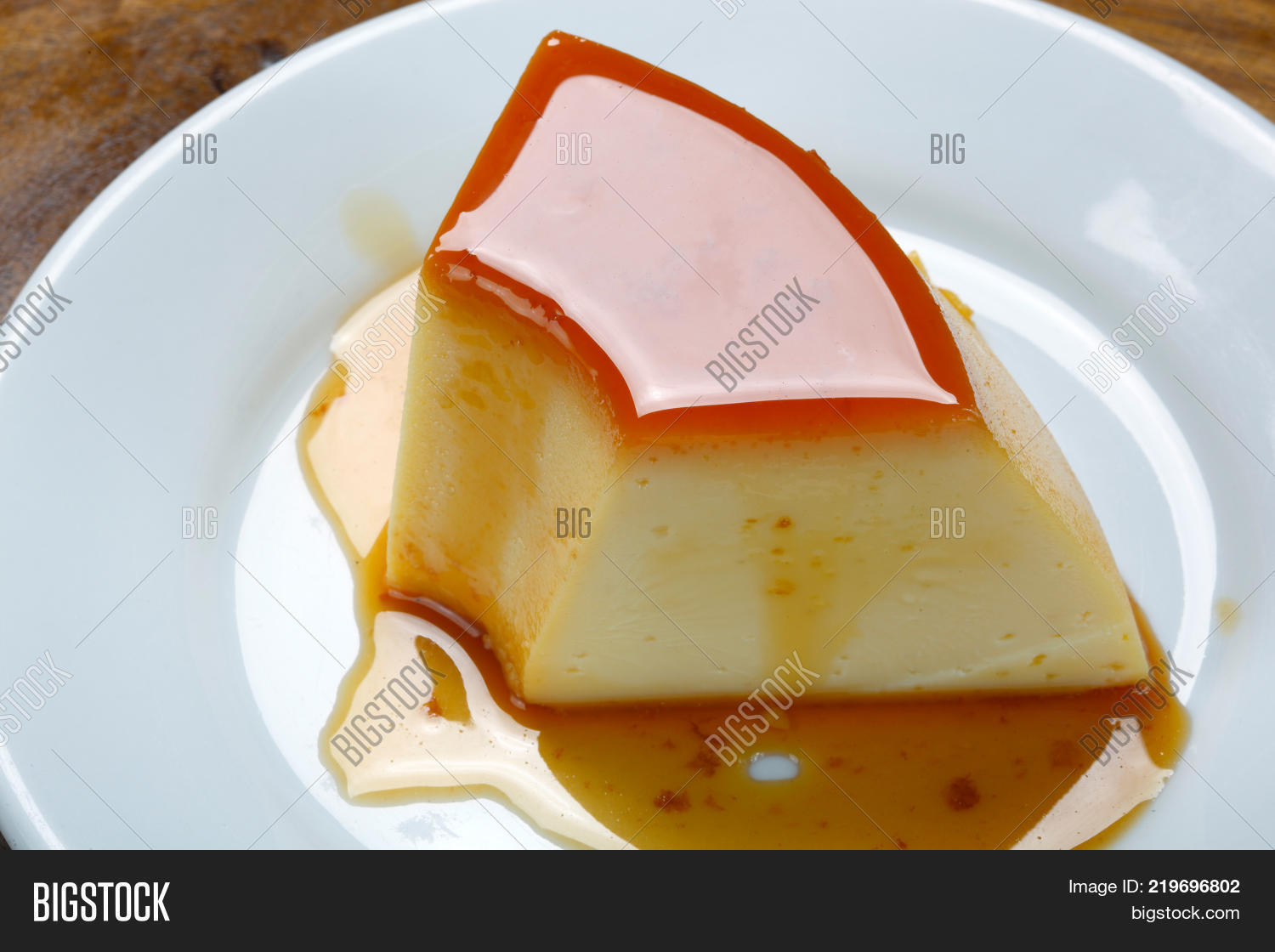 Condensed Milk Pudding Image & Photo (Free Trial) Bigstock