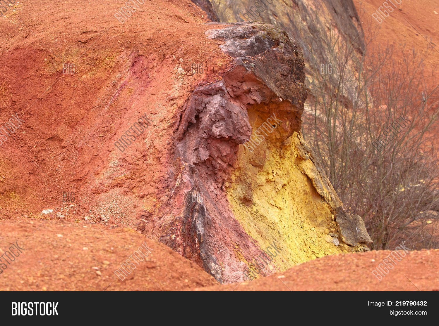 Bauxite Mine Raw Image & Photo (Free Trial) Bigstock