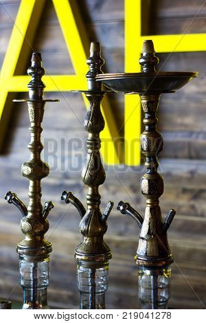 Hookah for smoking in a hookah bar