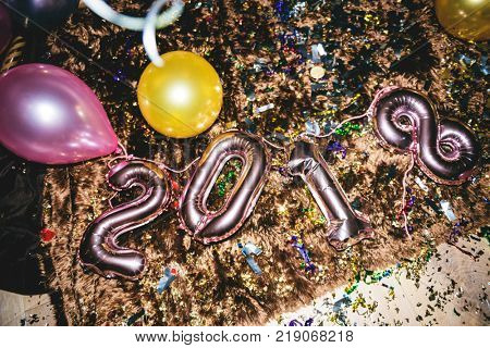 New year party decorationd