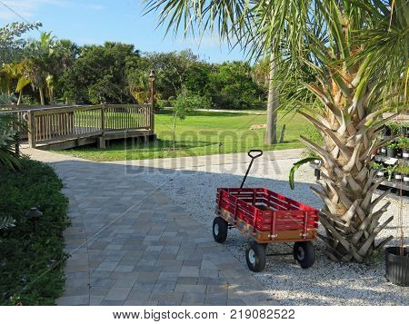 SANIBEL, FLORIDA - DECEMBER 05: The Bailey Homestead Preserve Sanibel Captiva Conservation Center Florida  2016