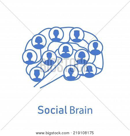 Social Score Silhouettes With Numbers