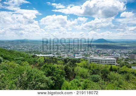 Panoramic view of Pyatigorsk in Stavropol Krai Russia