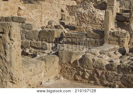 Archaeological excavations of ancient Greek civilization the island of Cyprus