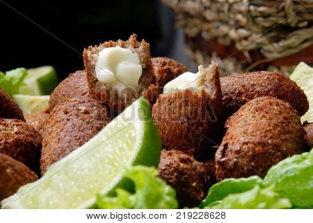 delicious Lebanese kibbe