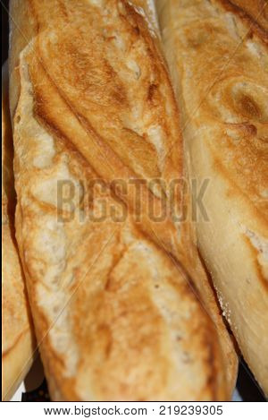 A baguette either simply baguette, so called baguette of Paris, or still French loaf, but also bread baguette is a variety of bread, recognizable in its lengthened (stretched out) shape. Even if this shape of bread is symbolic of France, the baguette is a