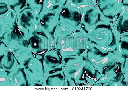 Abstract seamless vector image with black color