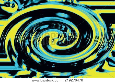 Abstract background image with yellow and blue colors