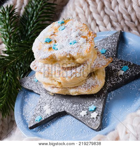 Racuchy - Are Yeast Pancakes And Traditional Polish Cuisine.