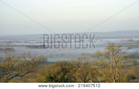 Fog Below Dundon Hayes Hill