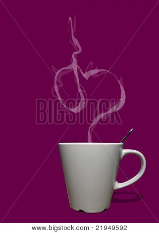 Kaffee-Herz