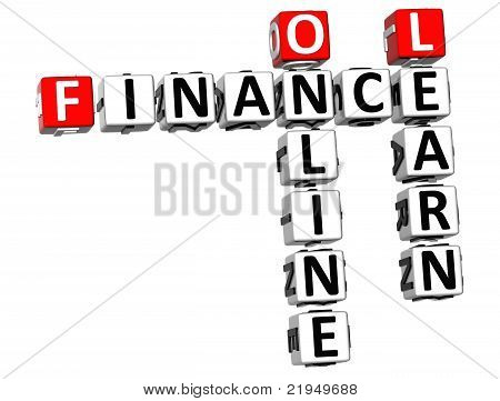 3D Finance Oline lernen Kreuzworträtsel