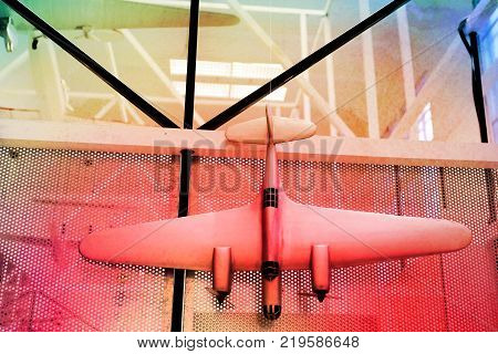 vintage planes at the color collage