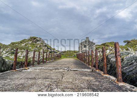 The rotten pier at Aird on the Craignish peninsula