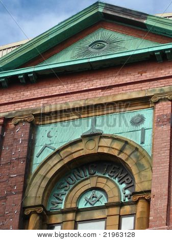 Auge der Masonic Temple