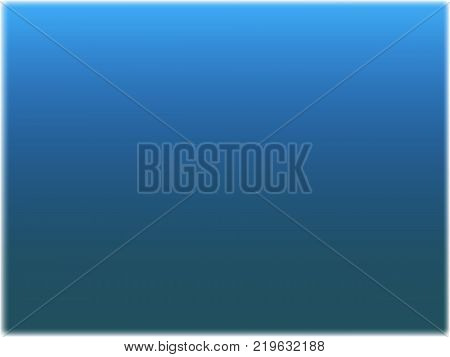 Vector abstract background. Blue gradient from light to dark