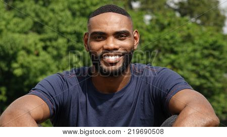 Smiling African Male