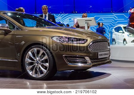 Ford Vignale at Paris Auto Motor Show. Paris, France - October 5, 2014