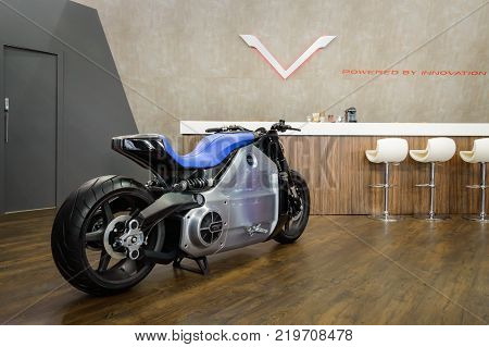 Venturi at Paris Auto Motor Show. Paris, France - October 5, 2014