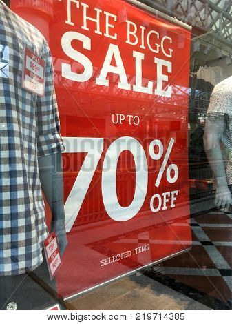 Retail Sale Sign