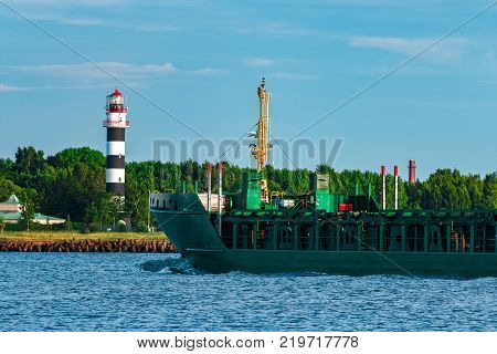 Green Cargo Ship