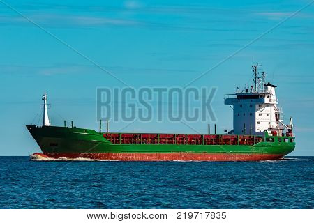 Green Cargo Ship