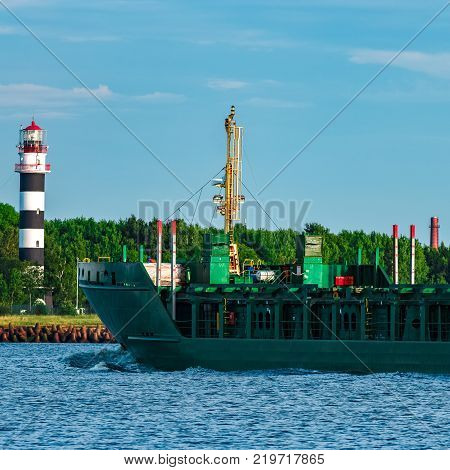 Green Cargo Ship