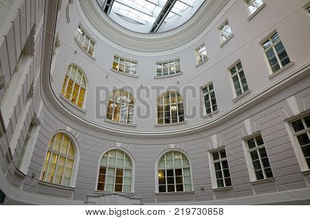 Interior Of Hermitage Palace In St Petersburg
