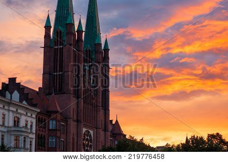 St. Bonifatius is a catholic church in the Kreuzberg district of Berlin Germany