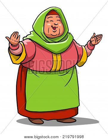 Anna the prophetess rejoices that she saw the infant Christ.