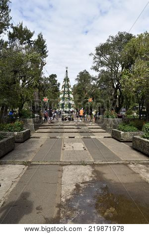 Baguio City, Philippines, December 13, 2017, Baguio City Sightseeing, The Summer Capital Of Philippi