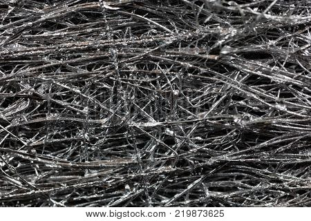 Silver Colored Meshwork