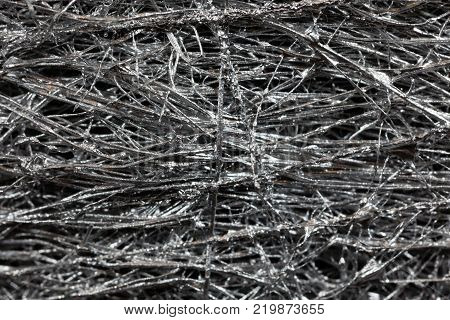 Silver Colored Meshwork