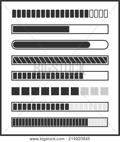 loading bar for web, preload and progress load bar