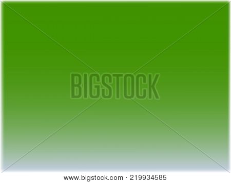 Vector abstract background. Green gradient from dark to light