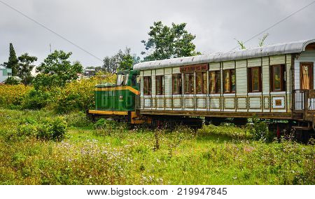 Scenic Train In Dalat, Vietnam
