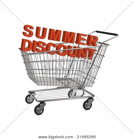 夏季折扣购物车