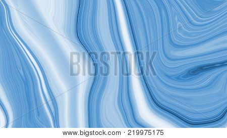 Marble ink colorful. Blue marble pattern texture abstract background. can be used for background or wallpaper