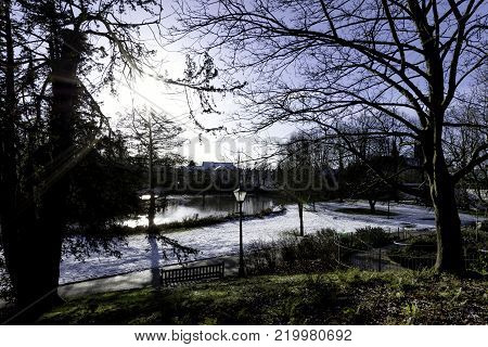 Winter in Royal Leamington Spa - Pump Room / Jephson Gardens, Royal Leamington Spa, Warwickshire, United Kingdom