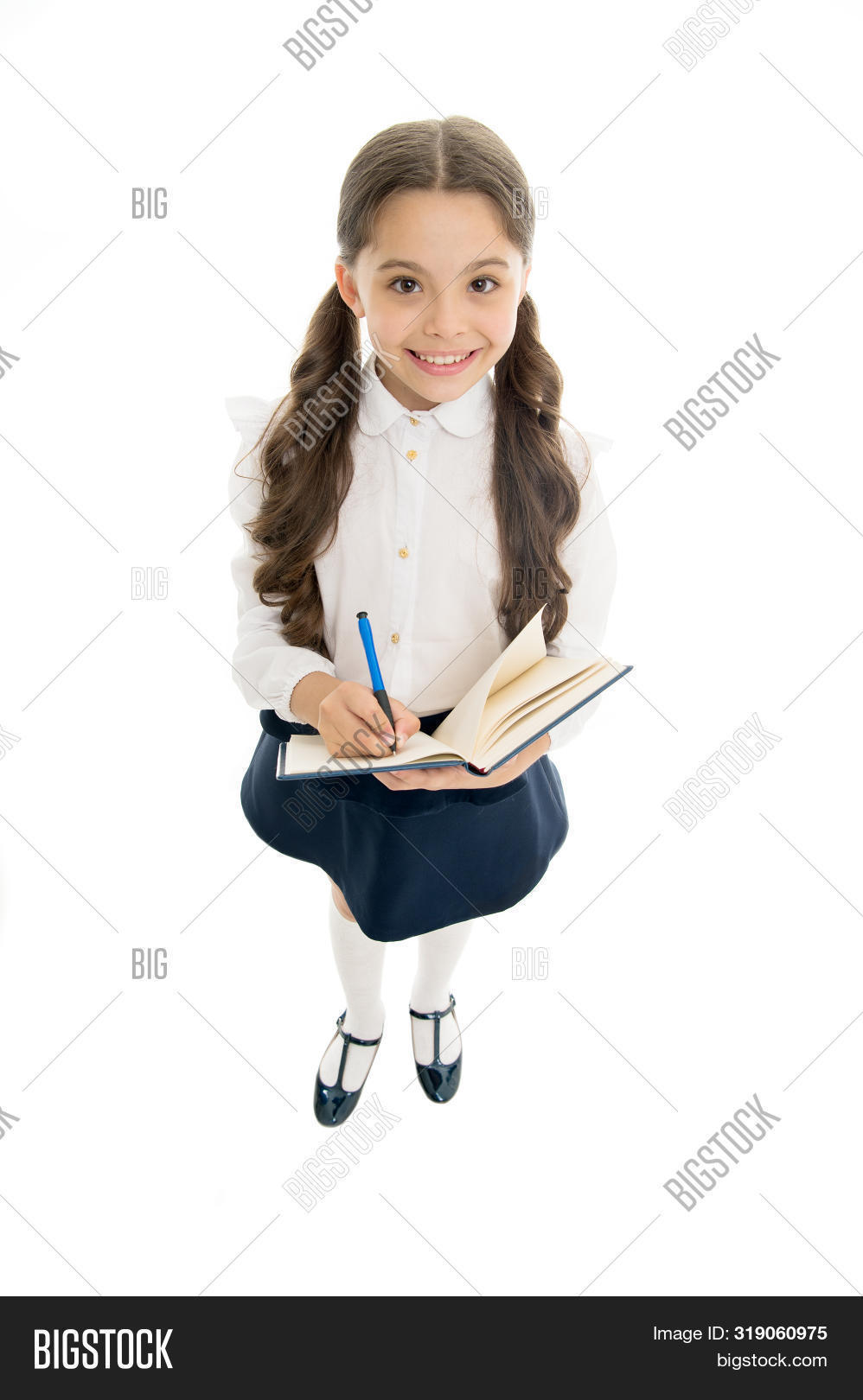 Writing Essay. Girl Image & Photo (Free Trial) Bigstock