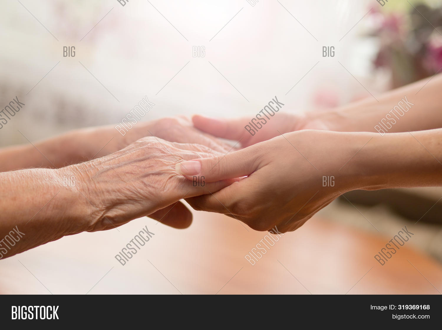 Young Old Hands Hold Image & Photo (Free Trial) Bigstock