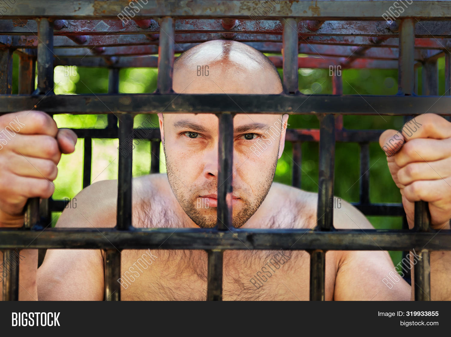 Bald Man Looks Behind Image & Photo (Free Trial) Bigstock