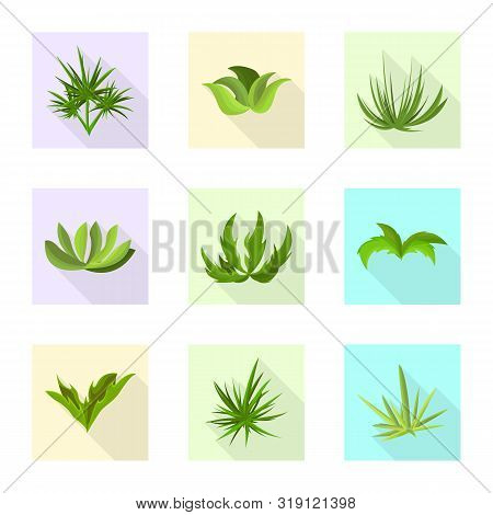 Vector Design Of Landscaping And Summer Symbol. Set Of Landscaping And Environment Stock Vector Illu