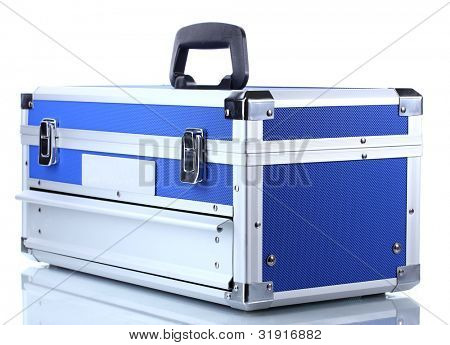 box na nářadí izolované na bílém
