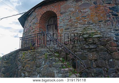 Masonry And Entrance To The Second Tier Of The Watchtower Of The Karela Fortress
